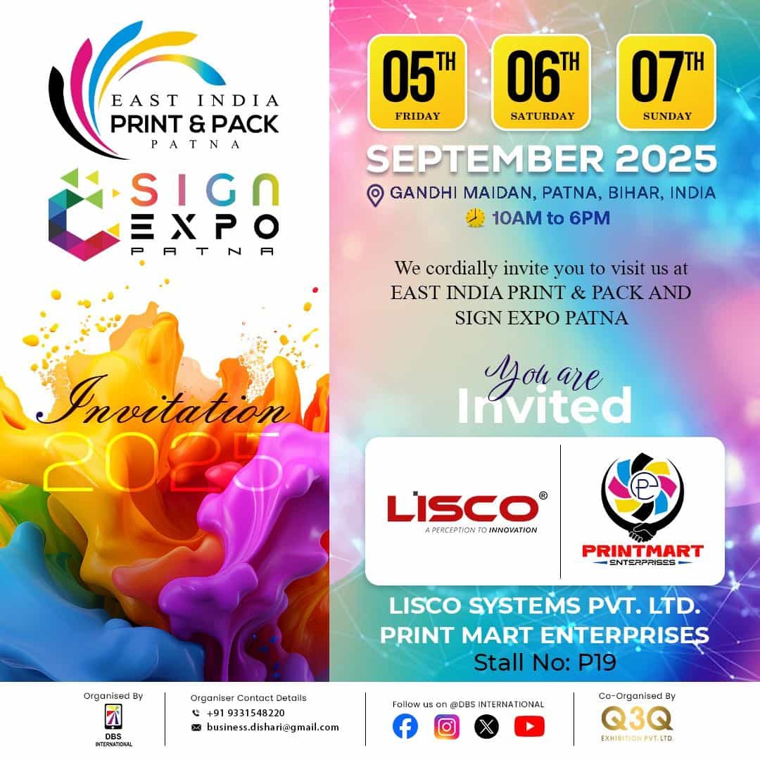 PRINT PACK and SIGN EXPO - PATNA (BIHAR) PRINT PACK and SIGN EXPO - PATNA (BIHAR)