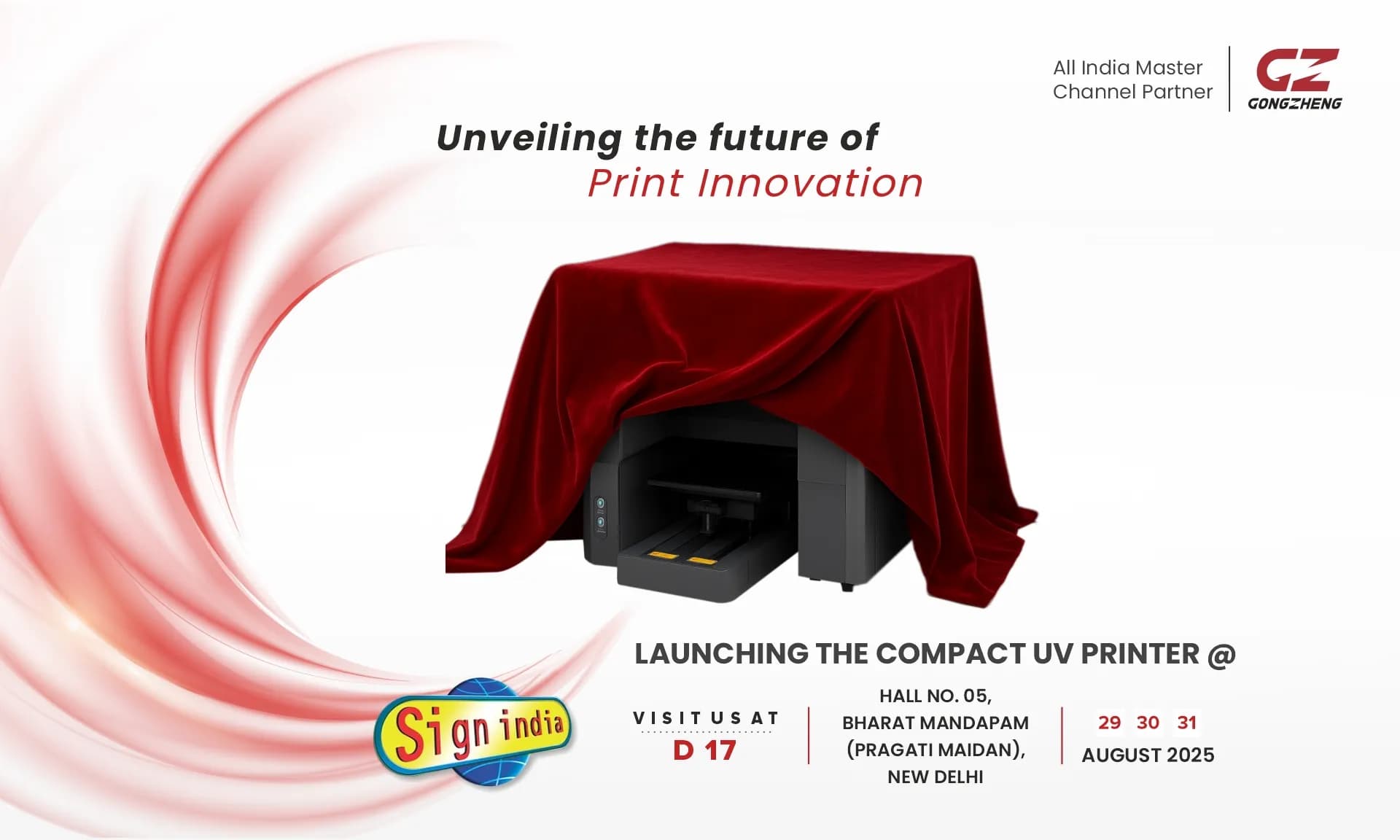 New Compact UV Flatbed Printer Launching