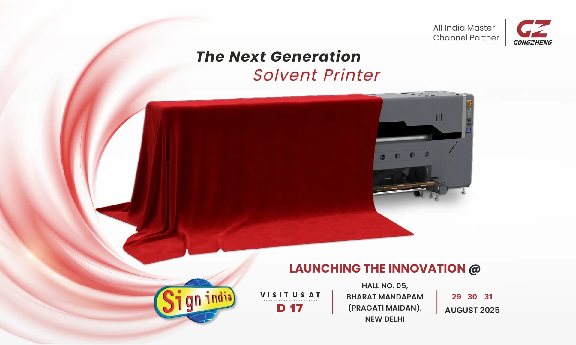 New High-speed and High-Resolution Solvent Printer launched