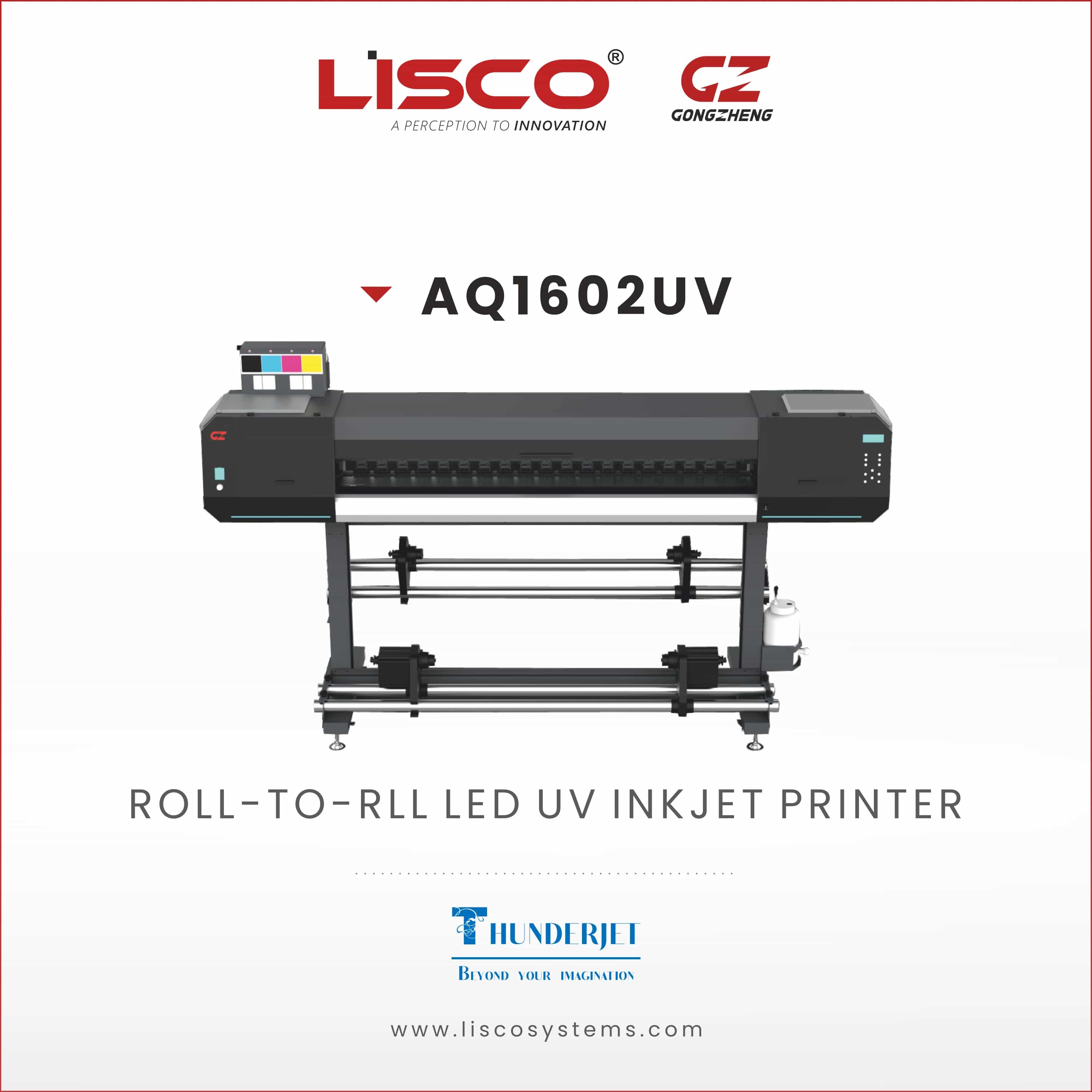 UV Roll to Roll Inkjet Printer AQ1602UV UV Roll to Roll Inkjet Printer AQ1602UV