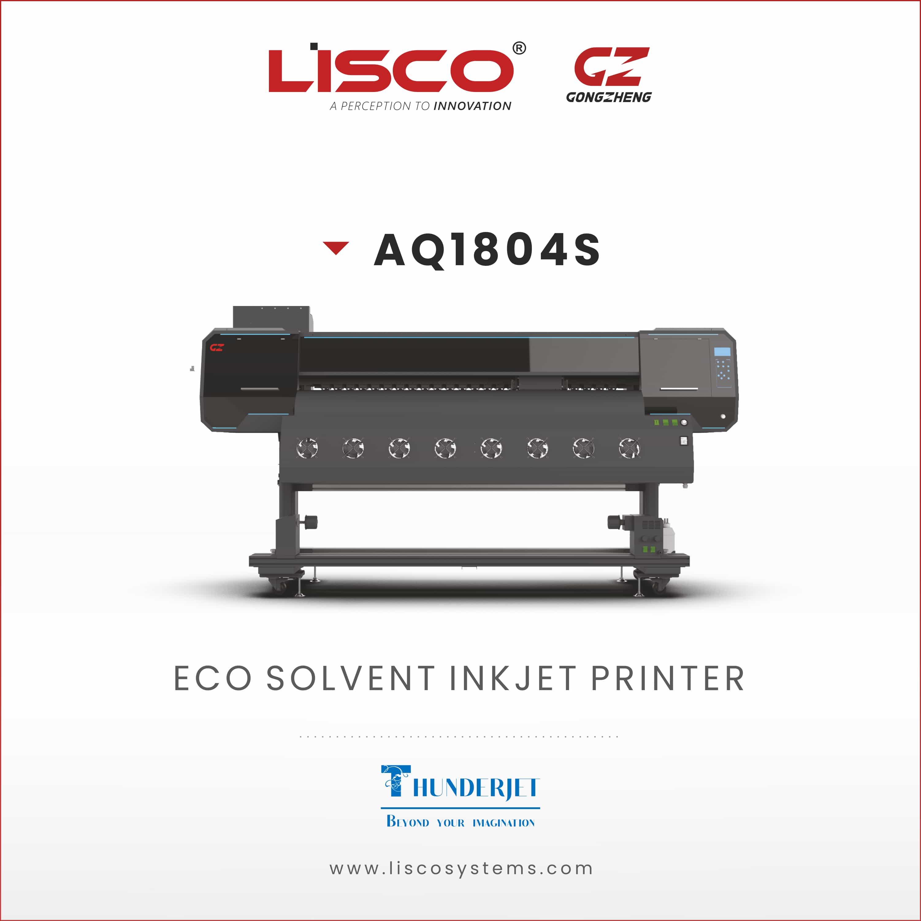 Eco Solvent Inkjet Printer AQ1804S Eco Solvent Inkjet Printer AQ1804S