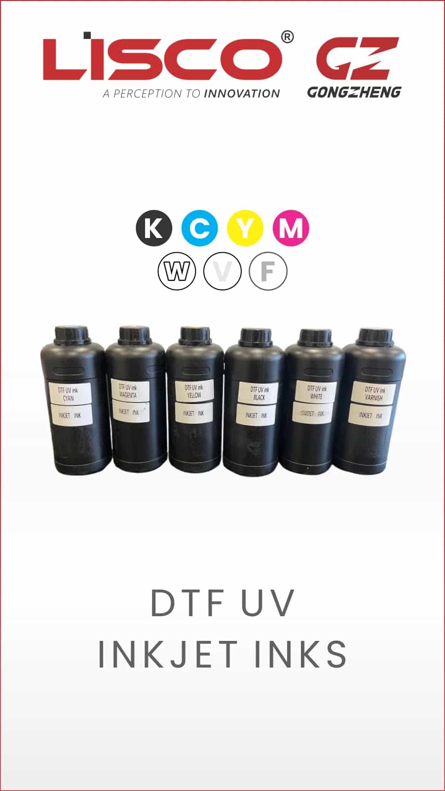 DTF UV Inkjet Inks DTF UV Inkjet Inks