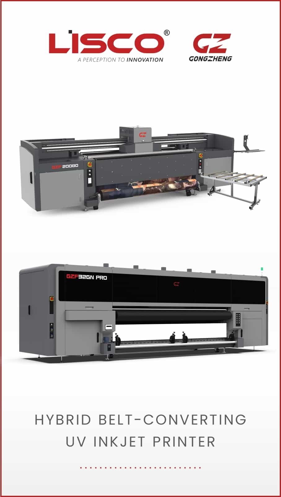 Hybrid UV Inkjet Printers Hybrid UV Inkjet Printers