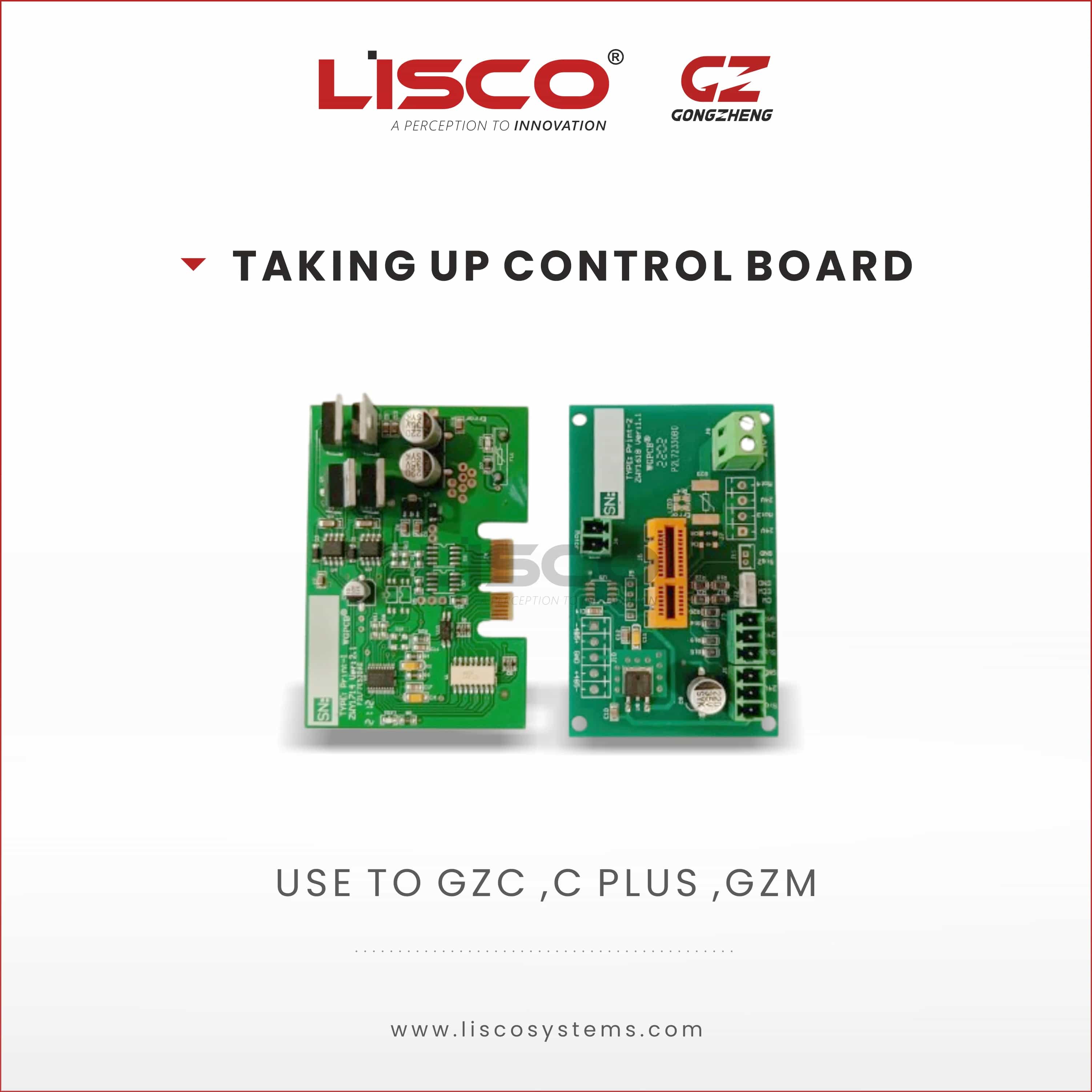 Taking Up Control Board Taking Up Control Board