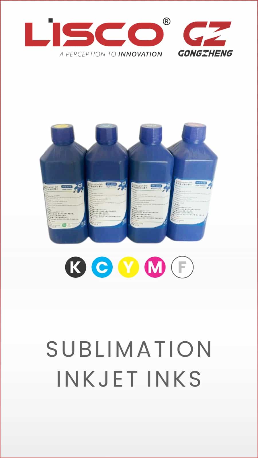 Sublimation Inkjet Inks. Sublimation Inkjet Inks.