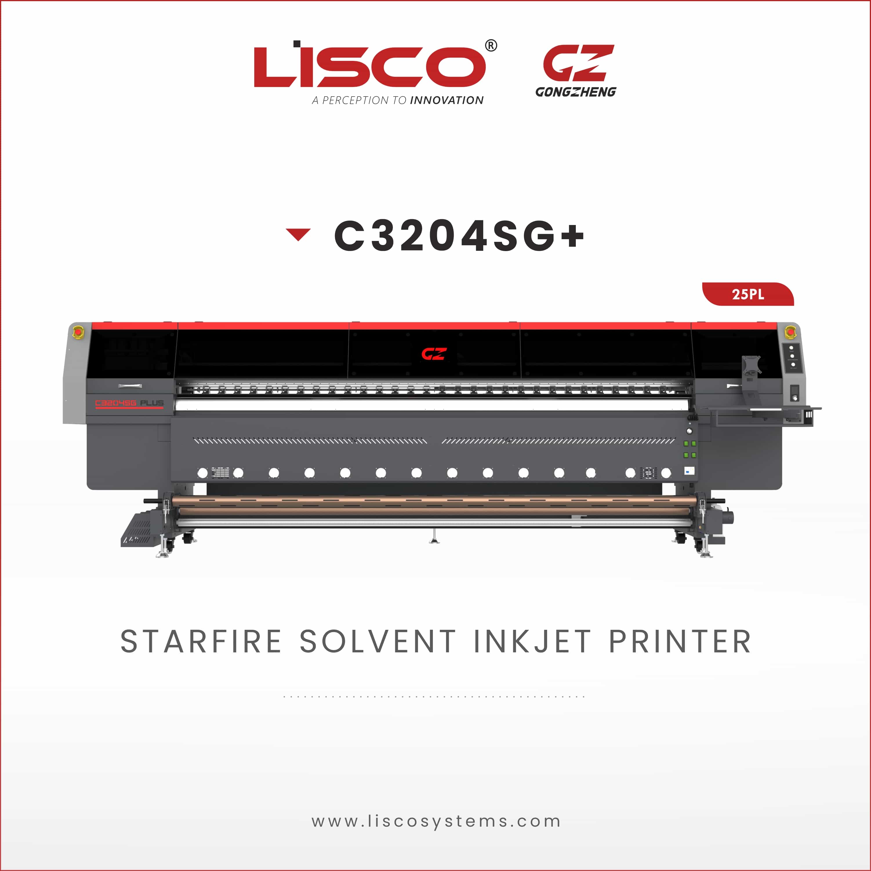 Starfire Solvent Inkjet Printer C3204SG PLUS Starfire Solvent Inkjet Printer C3204SG PLUS