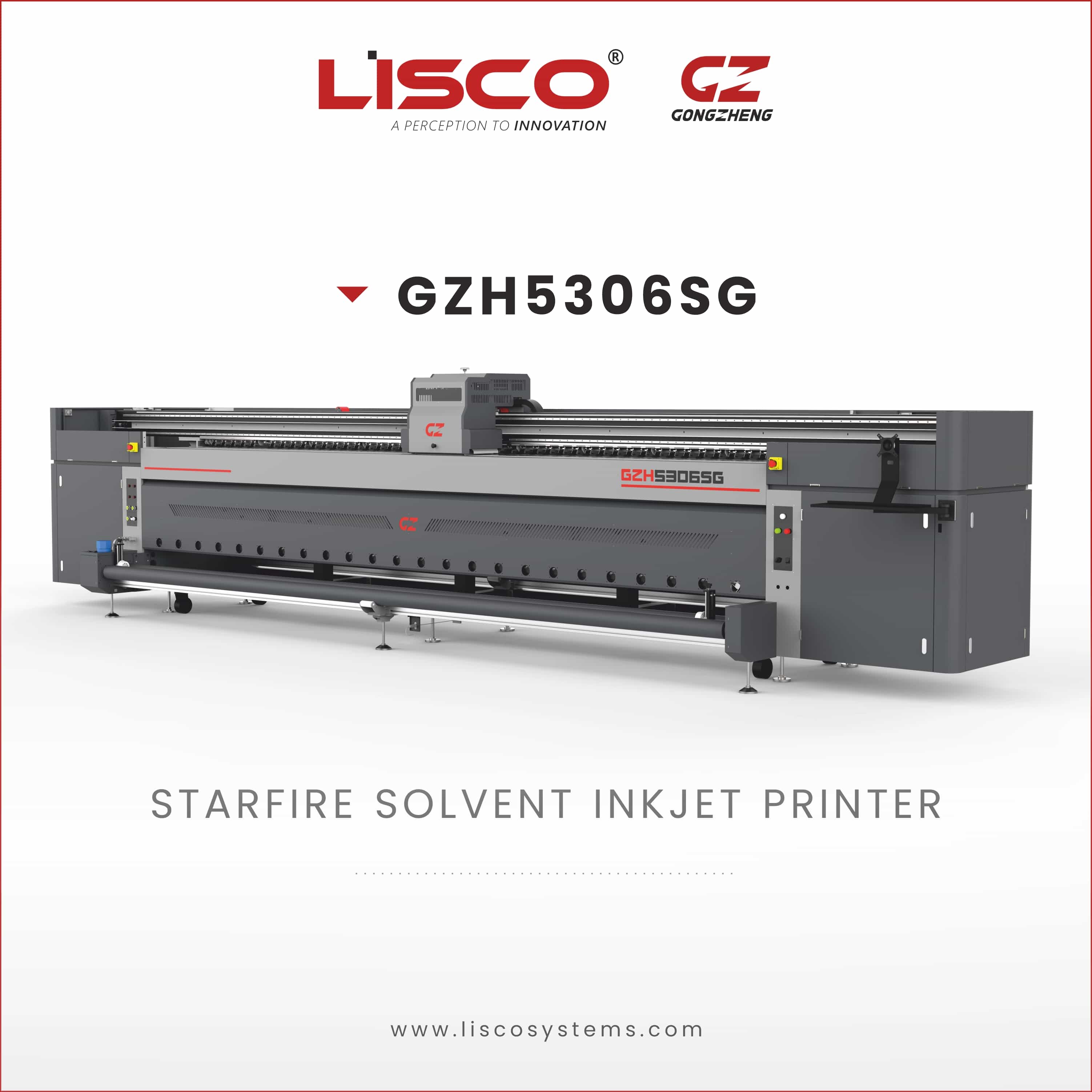 Starfire Solvent Inkjet Printer GZH5306SG Starfire Solvent Inkjet Printer GZH5306SG
