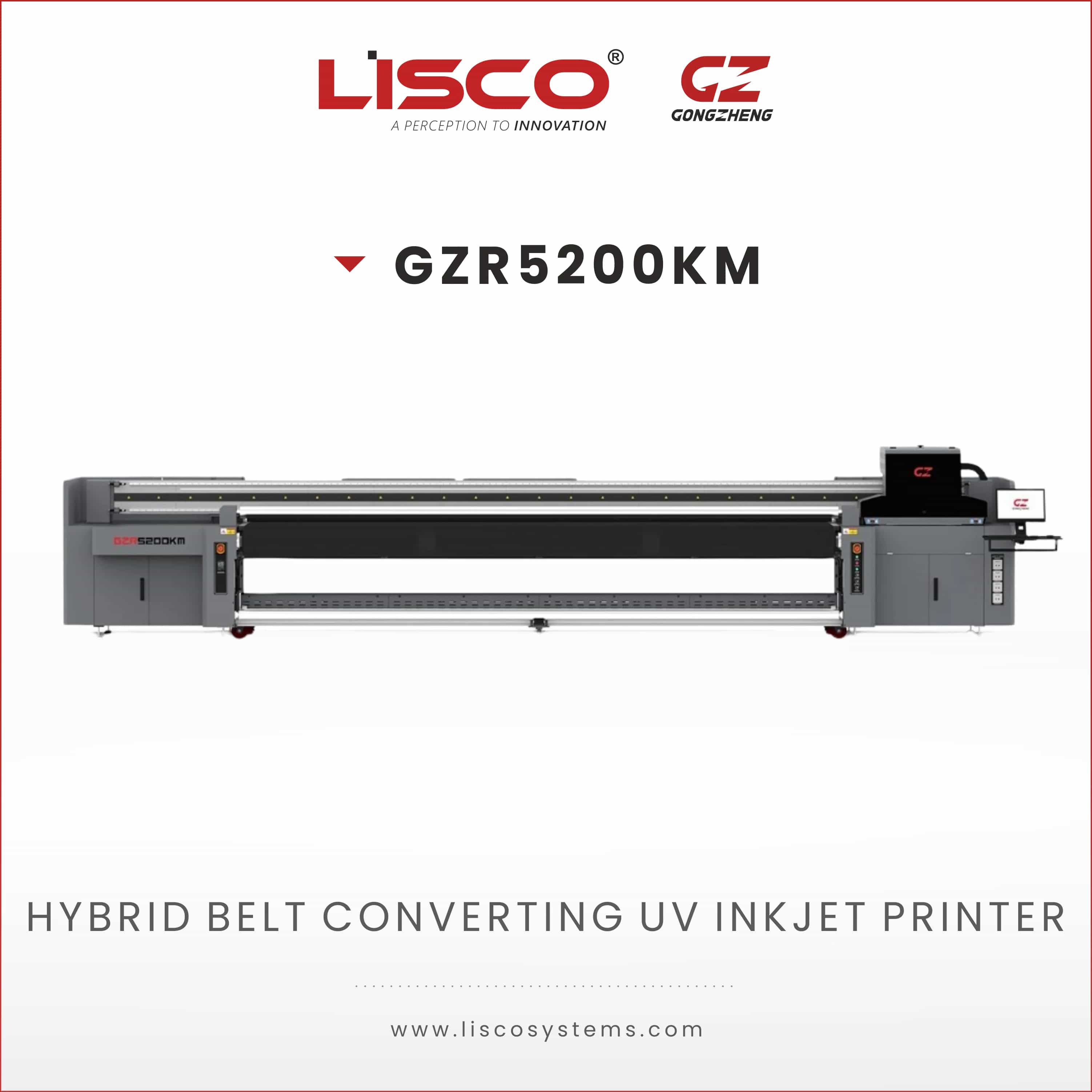 UV Hybrid Inkjet Printer GZR5200KM UV Hybrid Inkjet Printer GZR5200KM