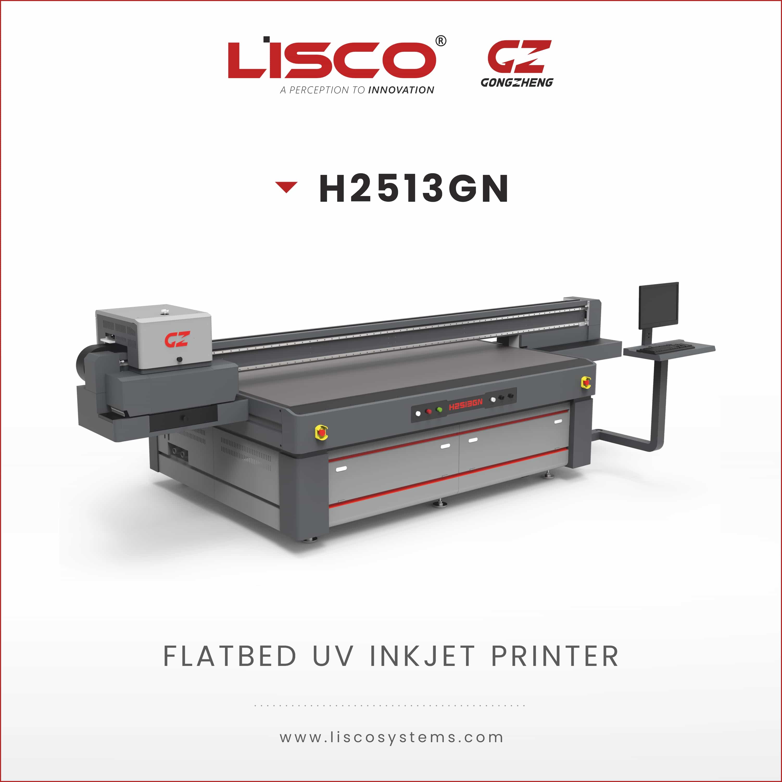 UV Flatbed Inkjet Printer H2513GN UV Flatbed Inkjet Printer H2513GN