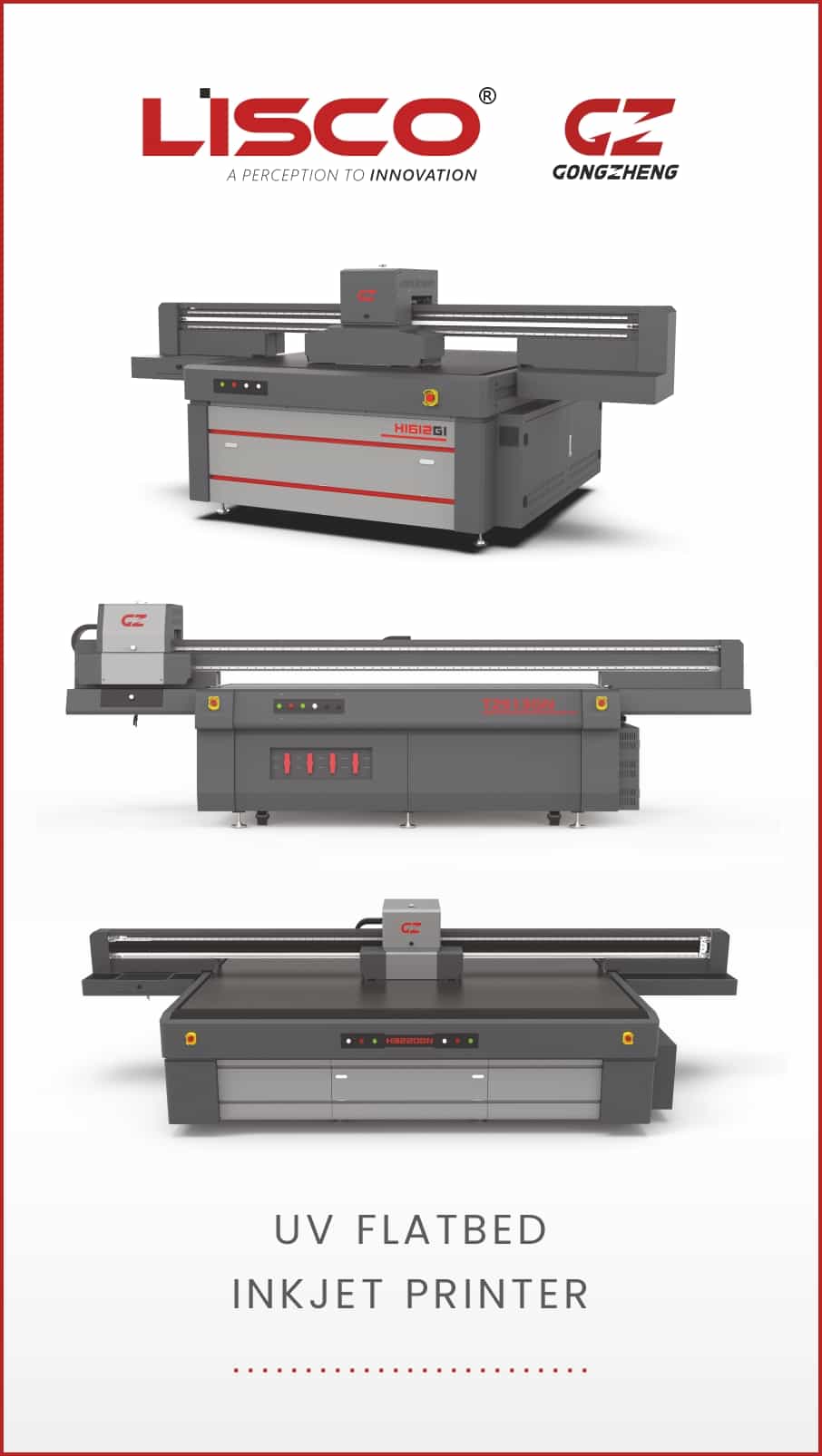 Flatbed UV Inkjet Printers Flatbed UV Inkjet Printers