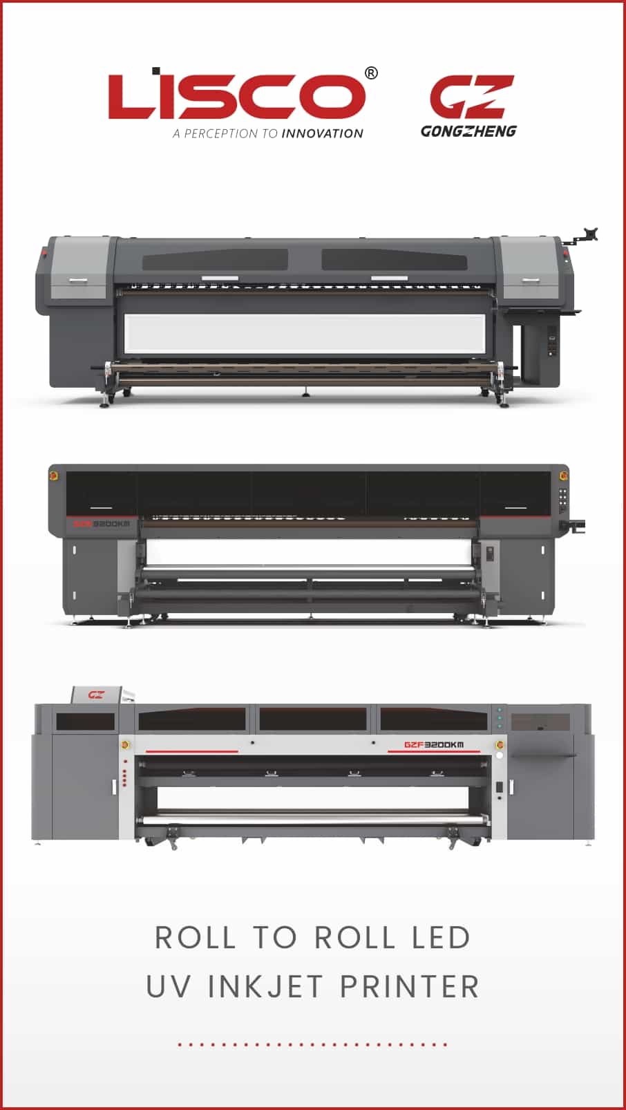 Roll to Roll UV Inkjet Printers Roll to Roll UV Inkjet Printers