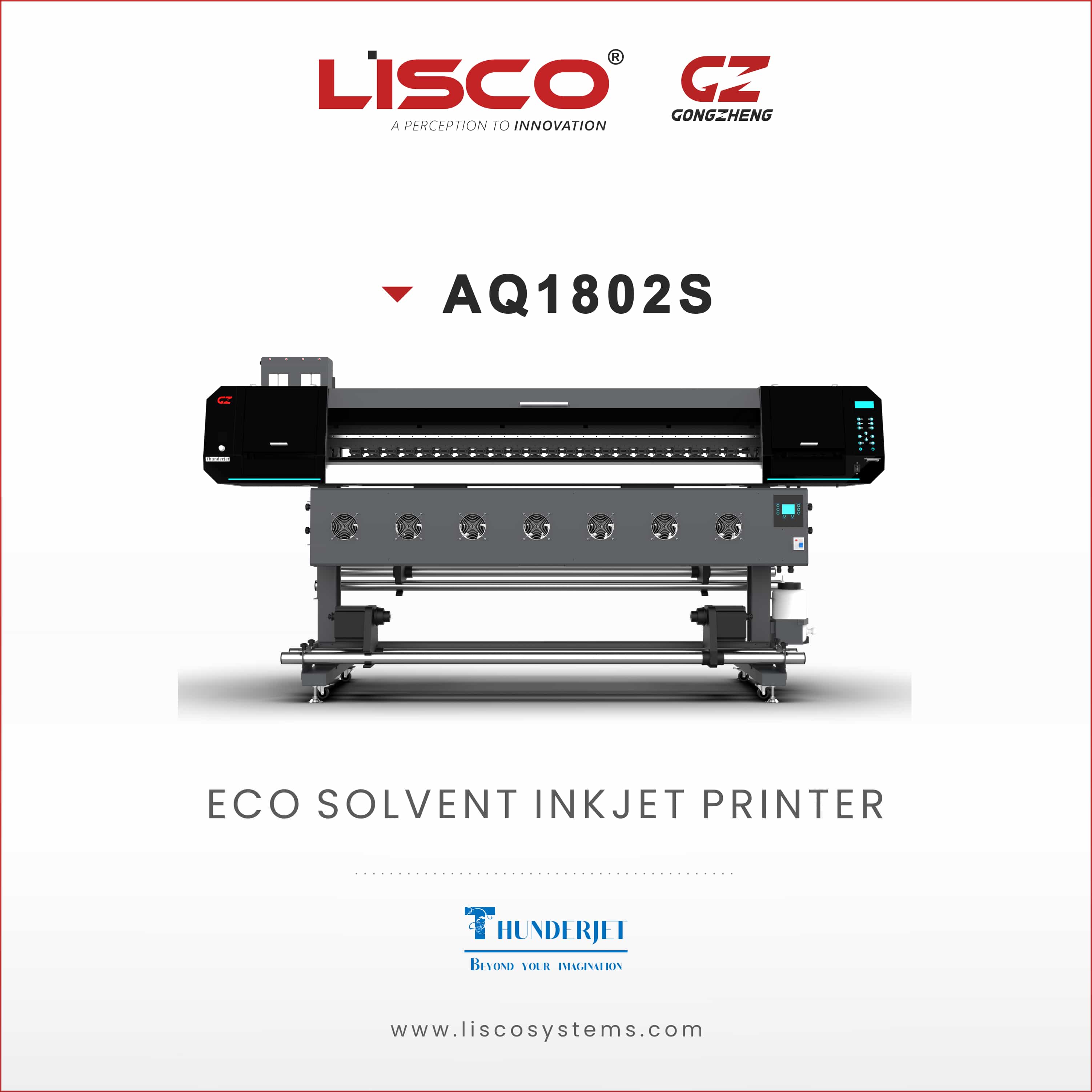 Eco Solvent Inkjet Printer AQ1802S Eco Solvent Inkjet Printer AQ1802S