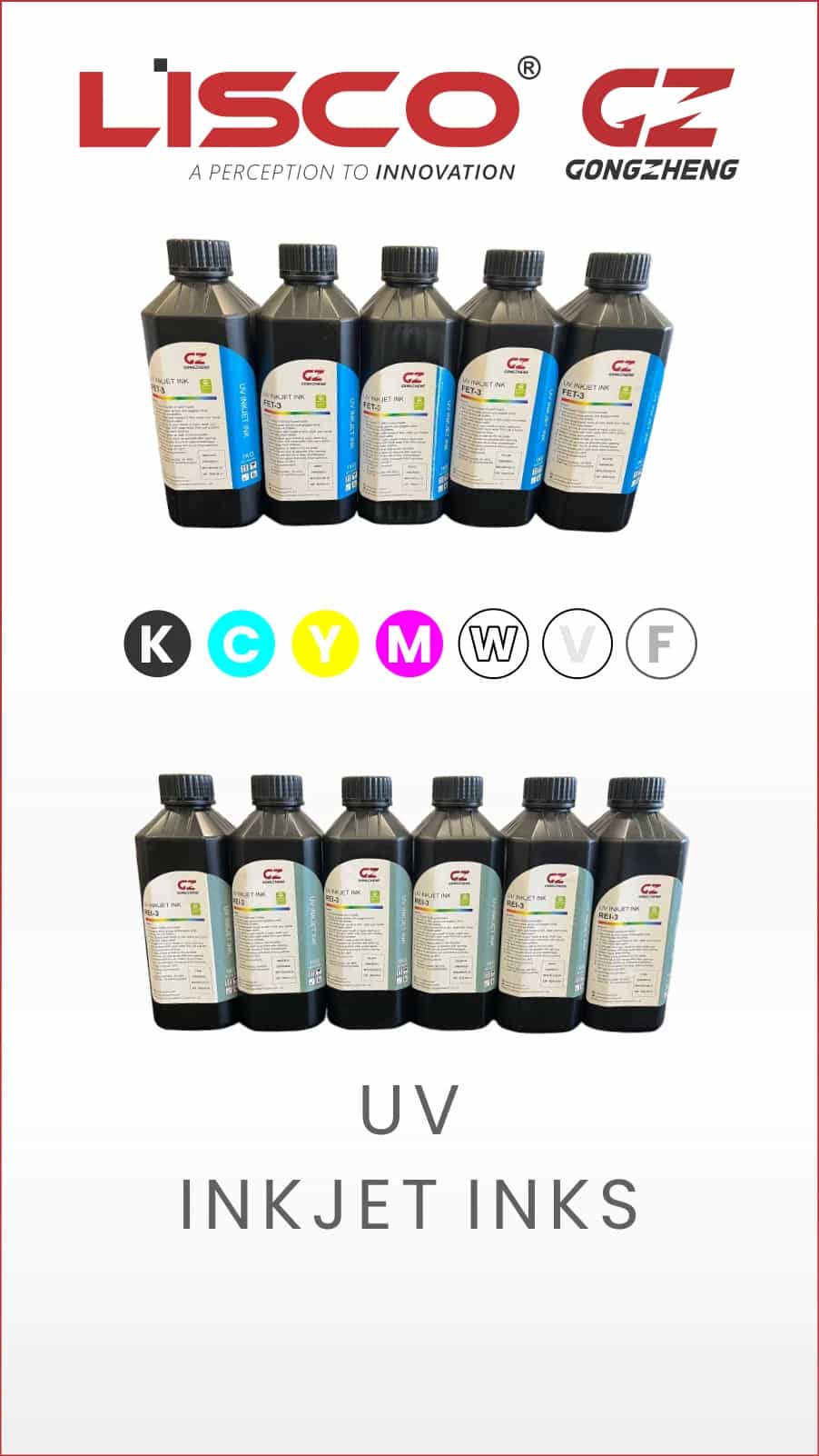 UV Inkjet Inks UV Inkjet Inks