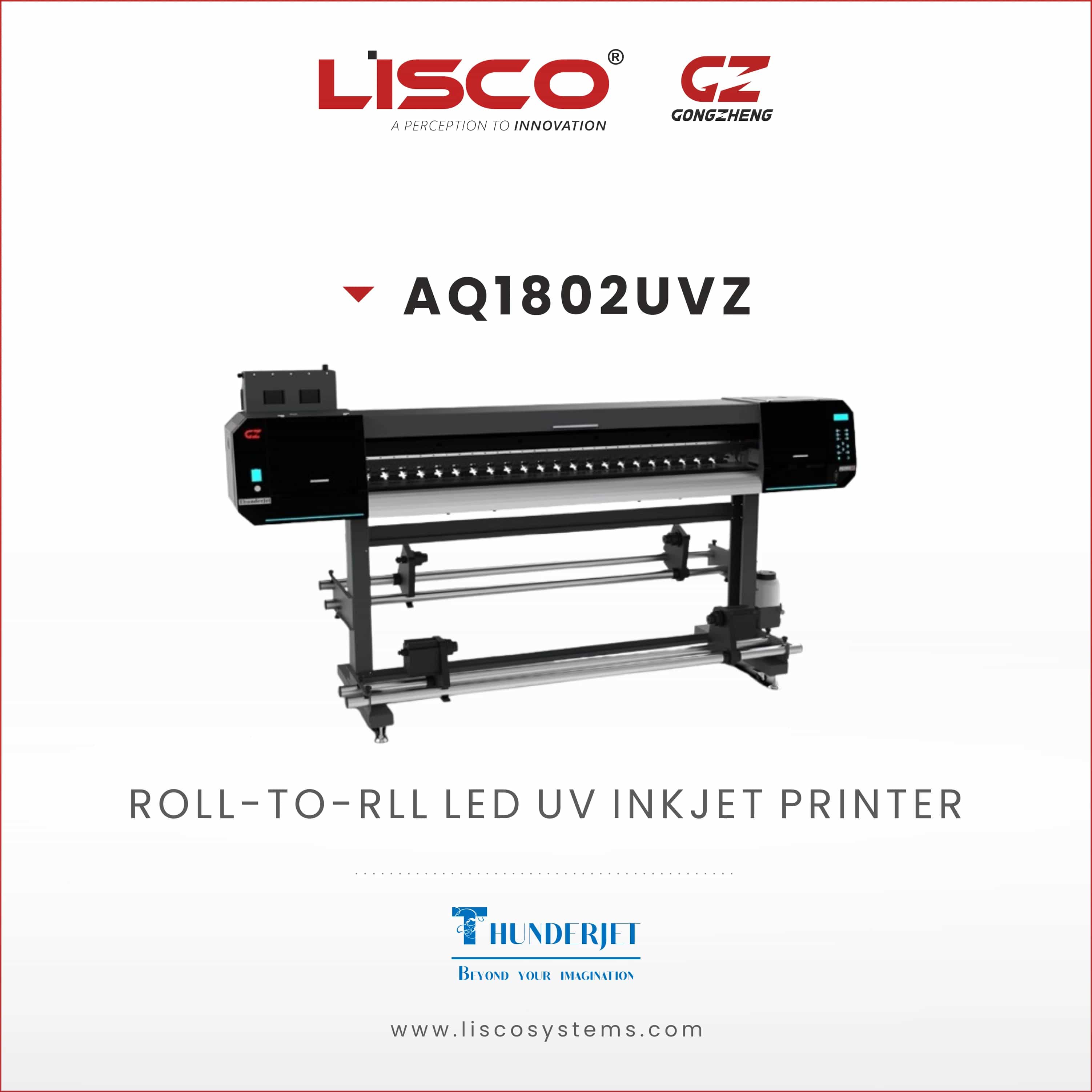 UV Roll to Roll Inkjet Printer AQ1802UVZ UV Roll to Roll Inkjet Printer AQ1802UVZ